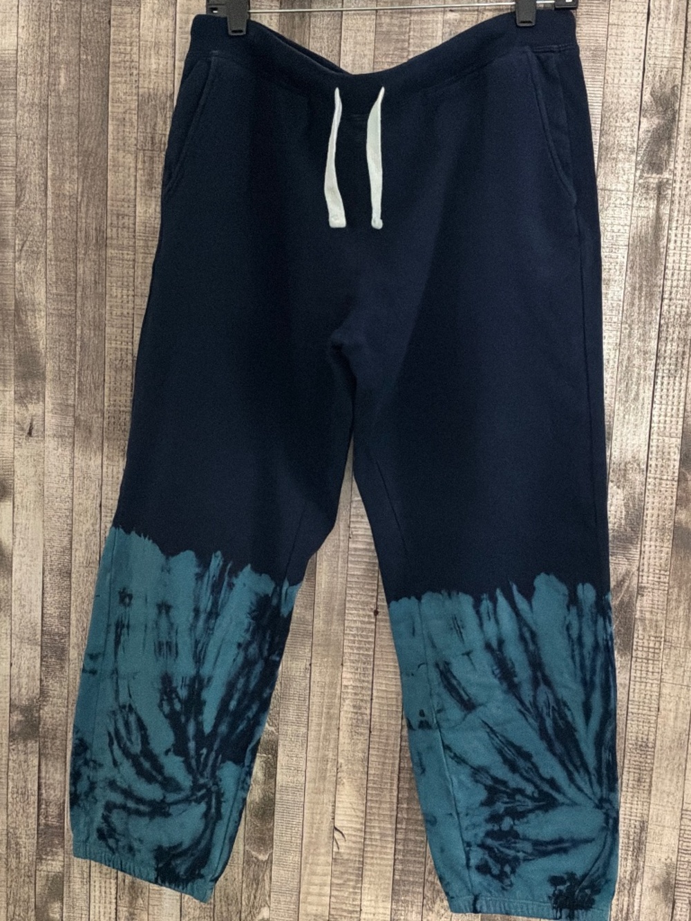 ELECTRIC & ROSE BLUE TIE DYE SWEATPANTS